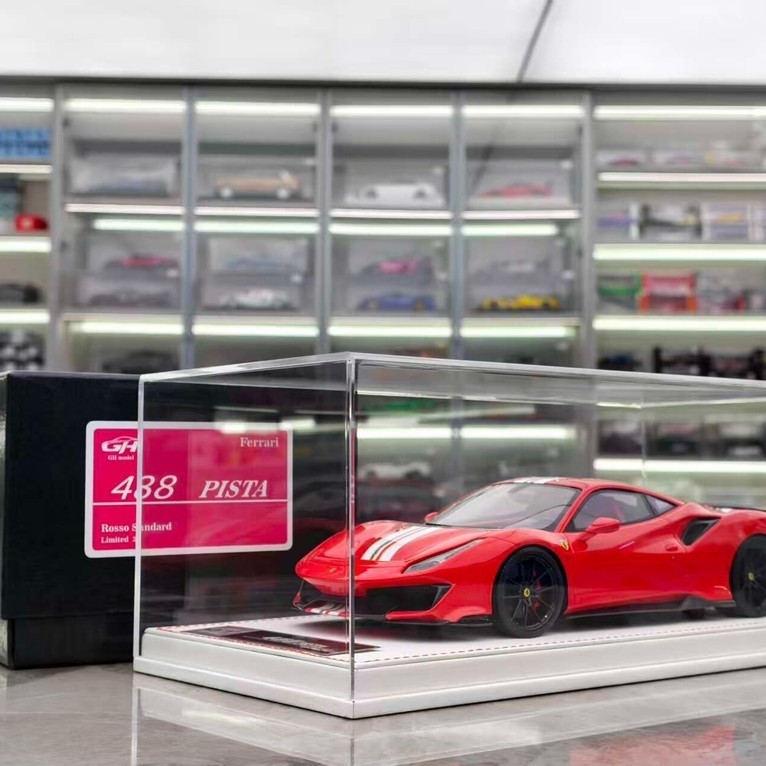 [คลังสินค้าพร้อม 1] GH MODEL 1/18 Ferrari Novitec 488pista GH MODEL 1/18 Ferrari Novitec 488pista Lu