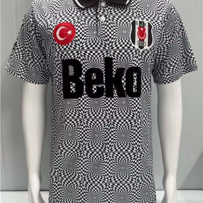 เสื้อฟุตบอลBesiktas JK Retro 1991-1992 แบบวินเทจ