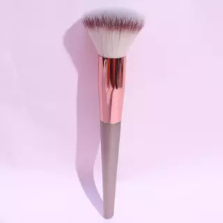 พร้อมส่ง! แปรงปัดแก้มแบบพกพาอเนกประสงค์แป้งฝุ่นแป้งเล็บเครื่องมือเสริมความงามบนใบหน้าแบบใช้คู่แต่งเล็บและแต่งหน้า