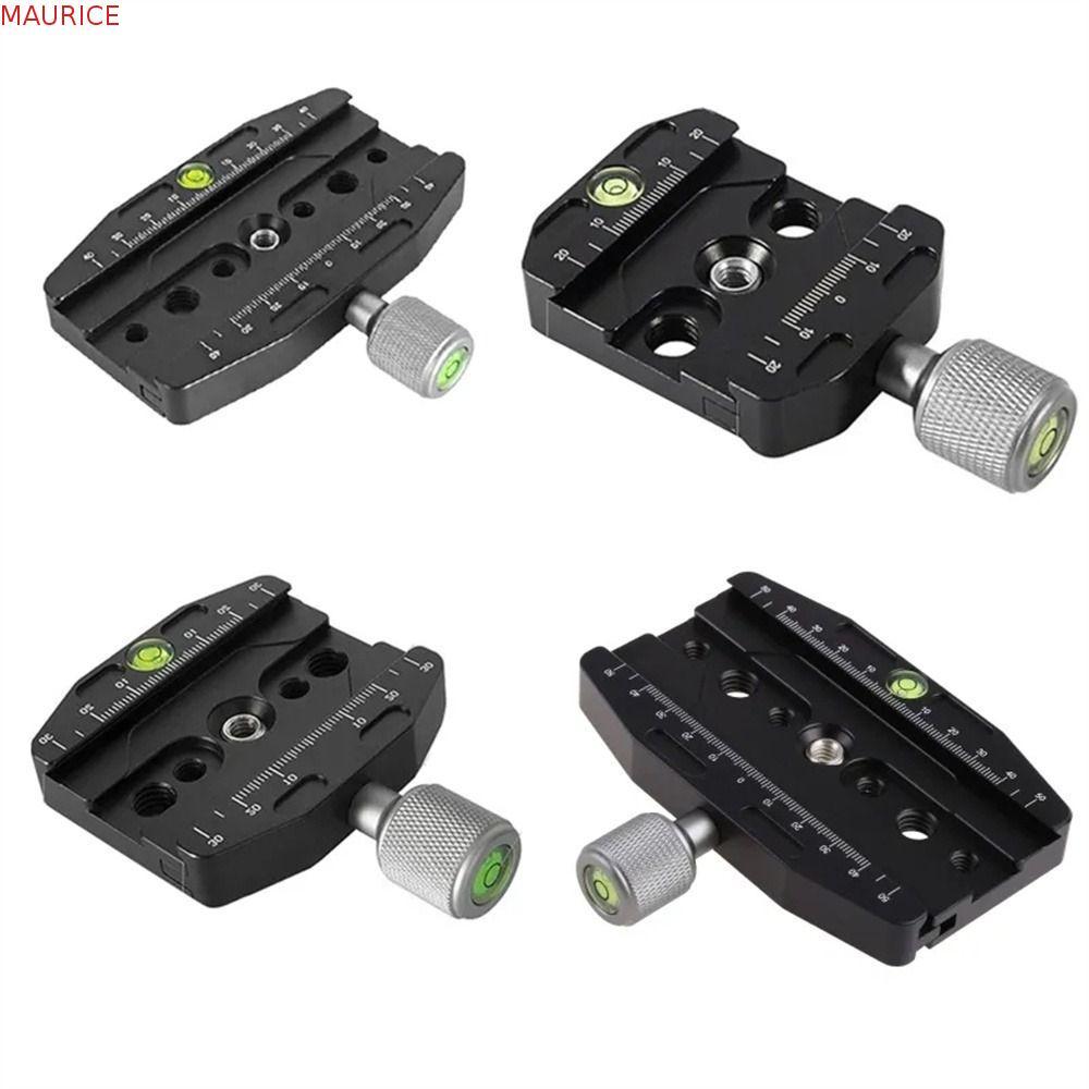MAURICE กล้อง CLAMP QUICK RELEASE, Ball Head Mount อลูมิเนียม Quick Release แผ่น, อาชีพ 3/8 ถึง 1/4 สกรู 50 มม./70 มม./90 มม./110 มม.ขาตั้งกล้อง Monopods CLAMP Photographer