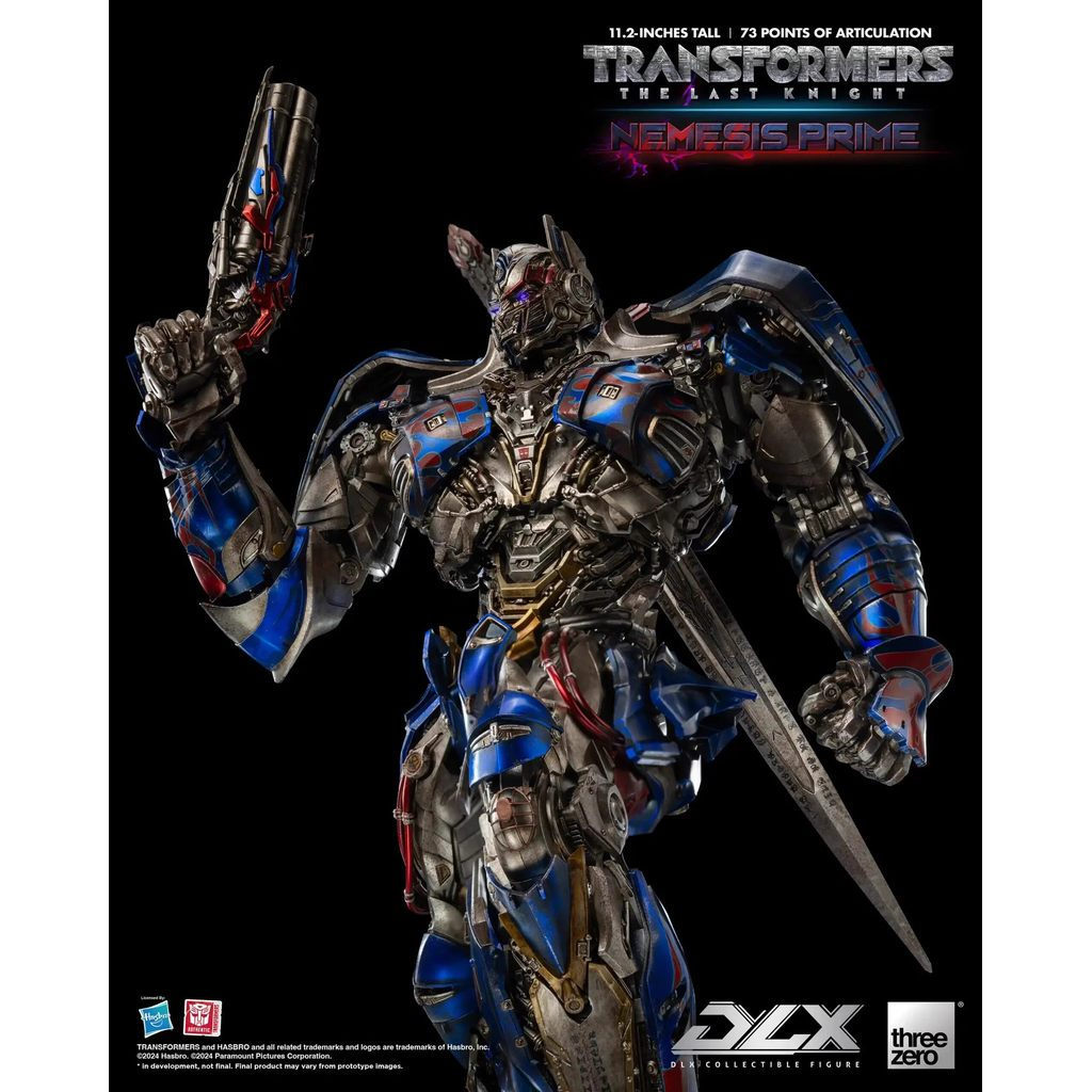 Threezero DLX Transformers The Last Knight Nemesis Prime Action Figure
