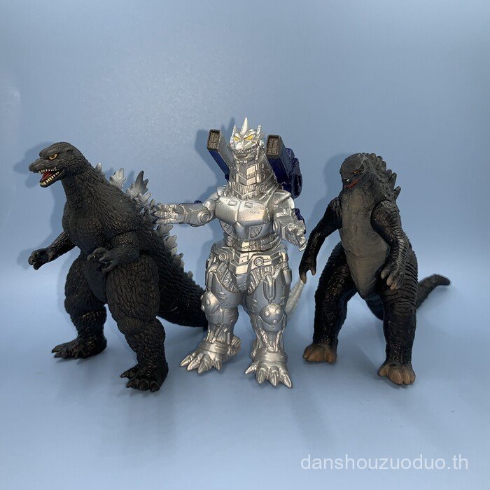 ร้อนขายสินค้าจํานวนมากยางนุ่ม GODZILLA GODZILLA ชุดเครื่องประดับ TOHO เครื่อง GODZILLA OBZI