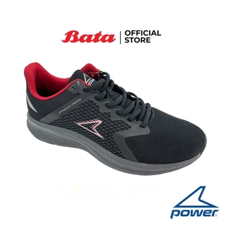 Bata บาจา รองเท้ากีฬาวิ่งออกกำลังกายแบบผูกเชือก สำหรับผู้ชาย รุ่น HARROW PLUS KAZAM สีดำ รหัส 8286819