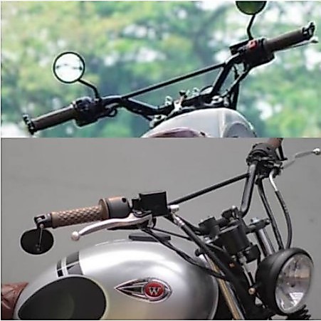 TS แฮนด์ ts Trail 125 Vintage Trail Cross พวงมาลัย DT YT Tracker Scrambler klx