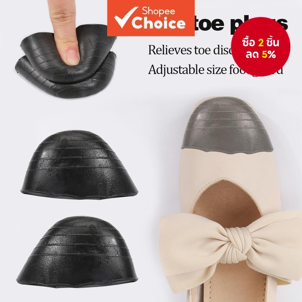 1 คู่ PU Toe Pads โฟมนุ่มแทรกสําหรับรองเท้าขนาดใหญ่ปรับ Comfort สําหรับรองเท้าส้นสูงและรองเท้าสบายๆ