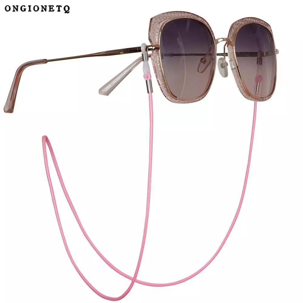 ONGIONETQ Anti Slip Universal Glasses Chain, ที่ใส่แว่นตาสายคล้องแว่นตาอ่านหนังสือเชือก