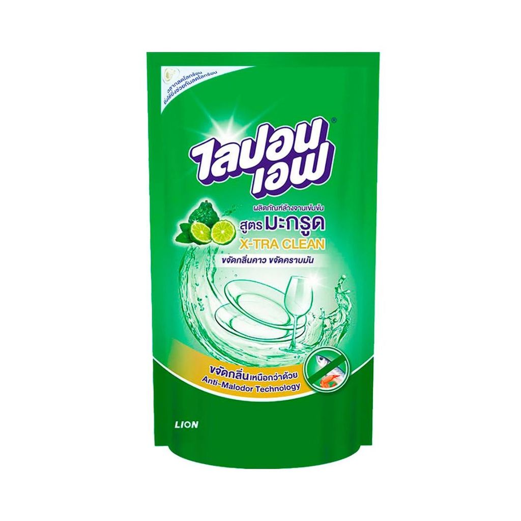 ไลปอนเอฟ น้ำยาล้างจานเจแปนนิสพีช Lipon F Dish Wash Japanese Peach 450ml.