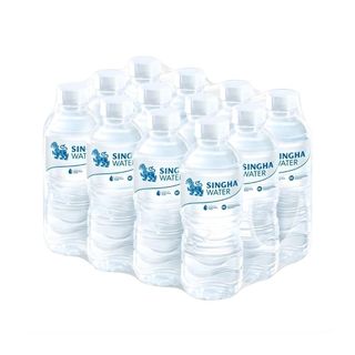 สิงห์ น้ำดื่ม Singha Drinking Water 330ml. Pack12
