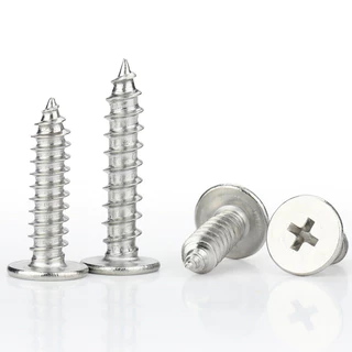 สกรู เกลียวปล่อย หัวแบนบาง แฉก T+ เกลียวปล่อย ปลายแหลม / CM Ultra-Thin Head Self Tapping Screw M2/M2.3/M2.6/M3/M3.5/M4/M5/M6 LCC-TH-1