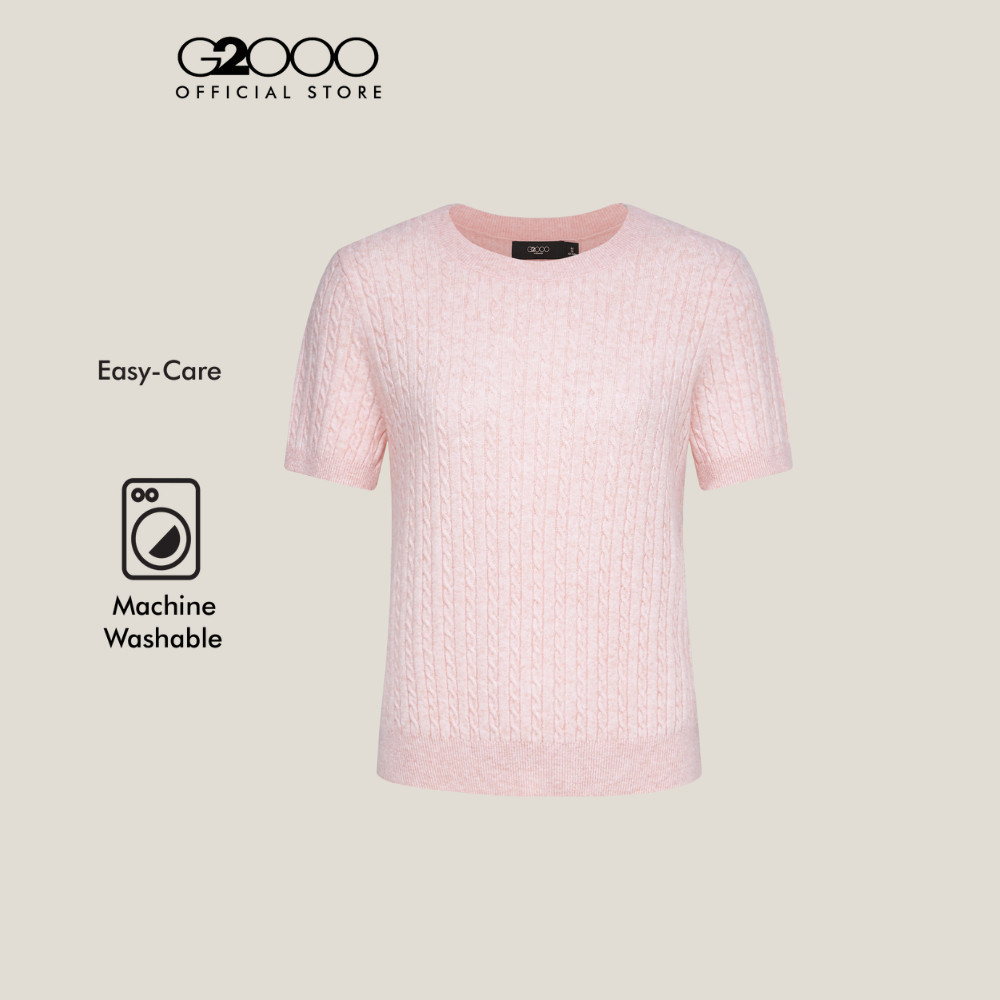 G2000 เสื้อสเวตเตอร์สำหรับผู้หญิง Regular Fit รุ่น 5627502123 PINK