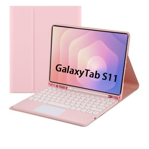 สําหรับ Samsung Galaxy Tab S6 Lite / S10 Lite / A7 A8 A9 + / S10 FE + / S11 ทัชแพดบลูทูธคีย์บอร์ดพร้