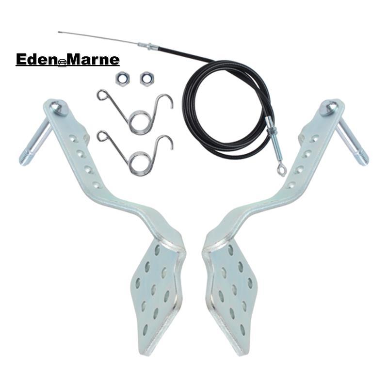 [Eden_Marner]Go Kart Pedals พร้อมสายคันเร่ง Go Cart เบรคคันเร่งสําหรับ Carter Go Kart Accelerator,เบ