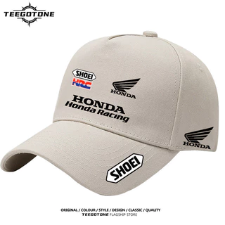 🧢 【หมวกเบสบอลขายดีที่สุด】 หมวกเบสบอล Honda ฮอนด้า ฮอนด้ารถจักรยานยนต์ปรับผ้าฝ้ายหมวกเบสบอลผู้ชายและผู้หญิงถนนหมวกเบสบอล