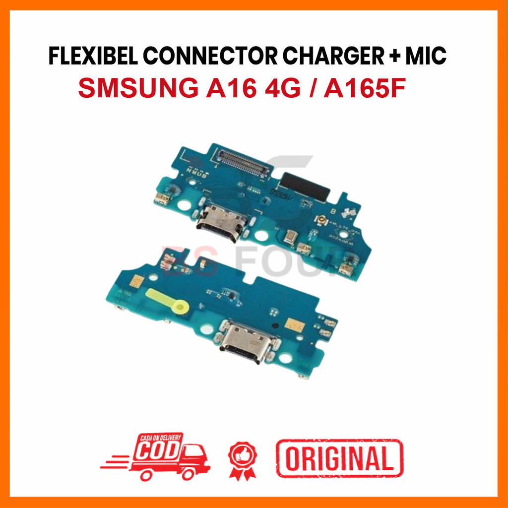 FLEXIBLE CONNECTOR CHARGER SMSUNG A16 4G / A165F + MIC ORI