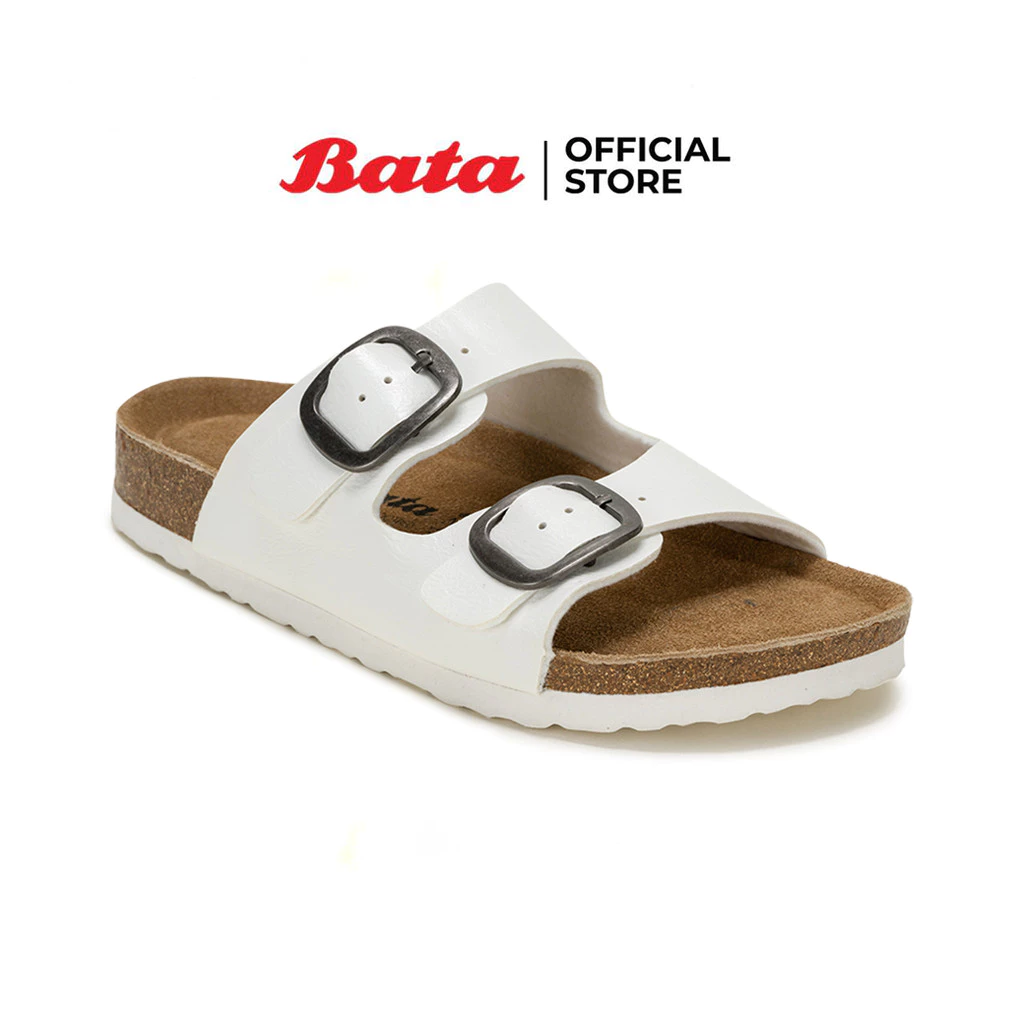Bata บาจา รองเท้าแตะแบบสวม สำหรับผู้หญิง รุ่น ASHLEY สีขาว 5711303 สีน้ำตาล 5714303 สีม่วง 5719303 สีเขียว 5717303
