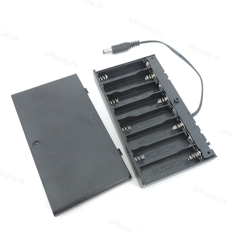 12V AA Battery Holder Case Box with On/Off Switch 8x1.5V AA Battery Holder q1 TH4B2