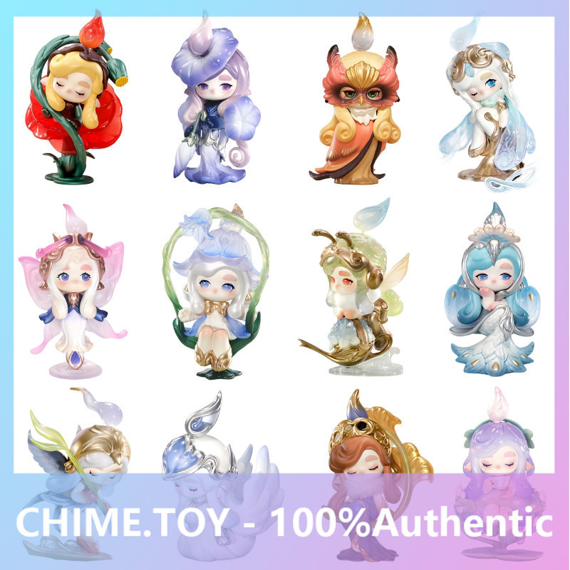 P POPMART POPMART CHAKA CHAKA Glaze Series Mystery Box ของขวัญเล่นอินเทรนด์
