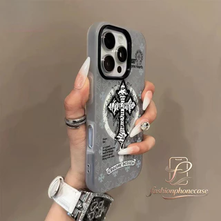 🦋เคสโทรศัพท์ลายไม้กางเขนแม่เหล็กซิลิโคน เหมาะสำหรับ iPhone 17 16 15 14 13 12 11 PRO MAX PLUS AIR - WHGDCXK1