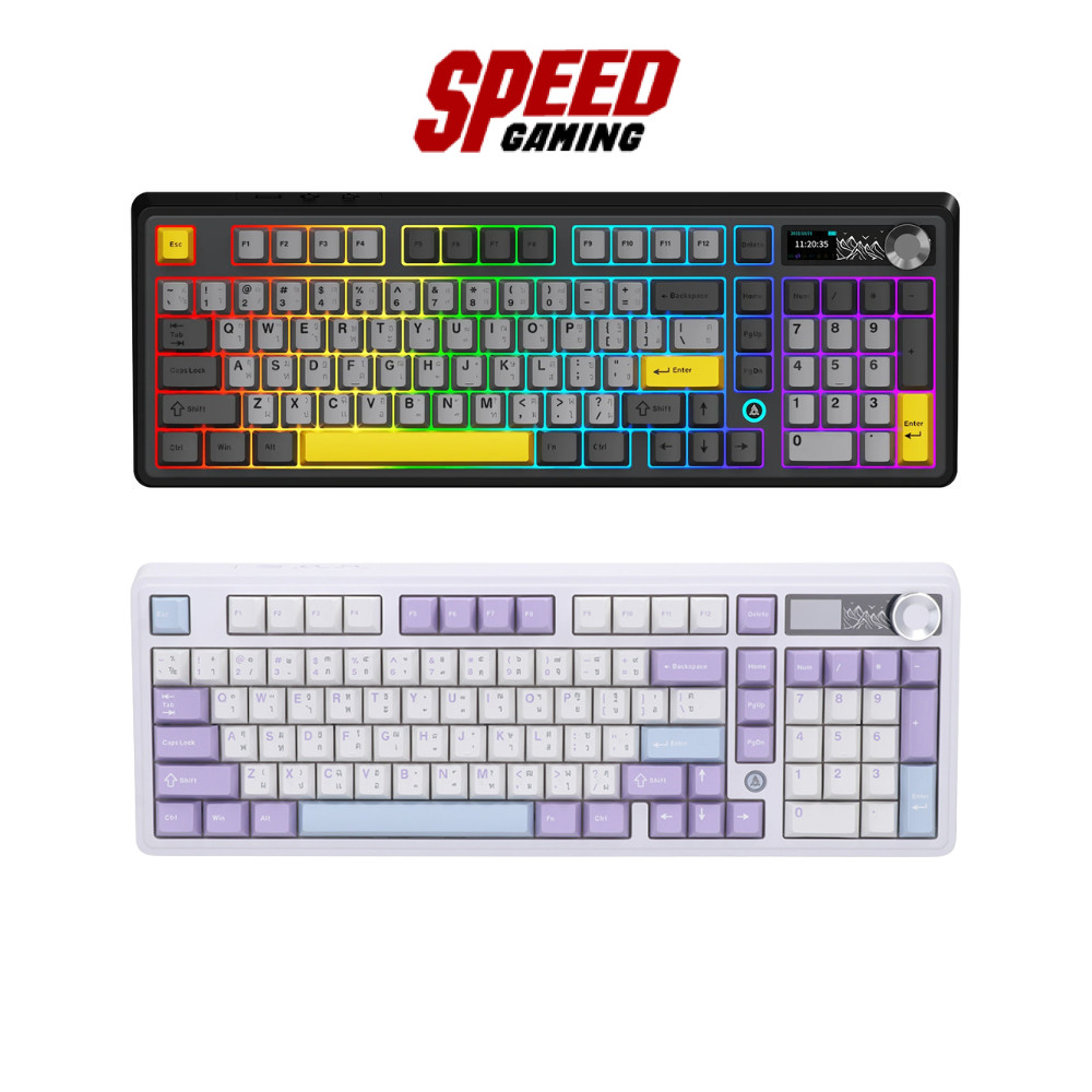 AJAZZ AK980 V2 | Tri-Mod Gasket Mechanical MailaSwitch (Starry Night / Mountain Mist) | By Speed Gaming