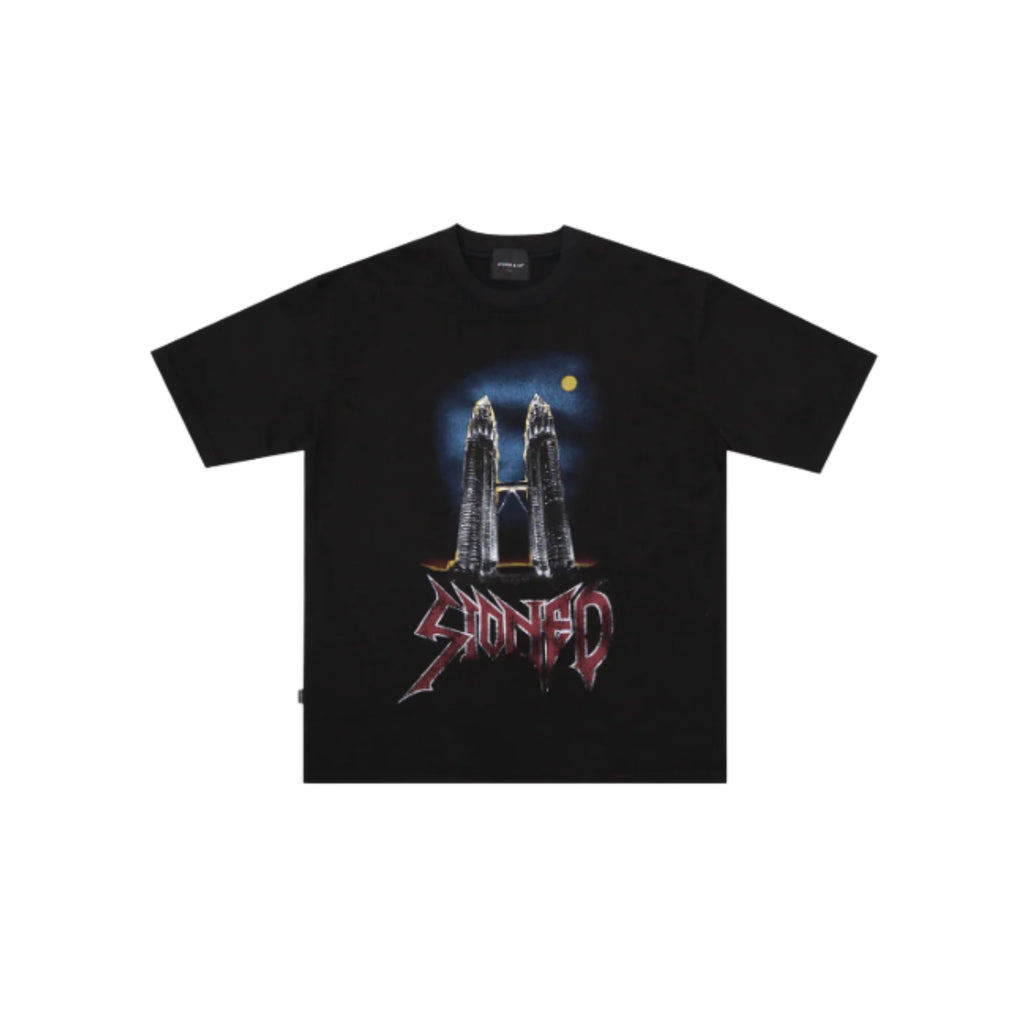 Stoned & Co EOT Twin Tower Washed Tee