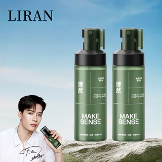 LIRAN MAKE SENSE Fluffy Water Hair สเปรย์ผมจัดแต่งทรงผม Fluffy ธรรมชาติ High Skull จัดแต่งทรงผมเจล Fluffy น้ําผู้ชายและผู้หญิง