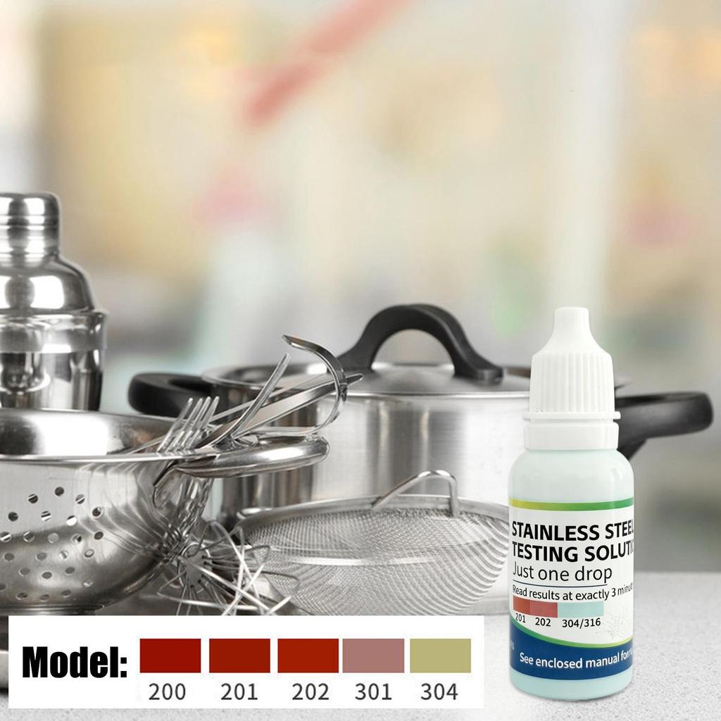 การทดสอบสแตนเลส Reagent Liquidแมงกานีส Detectio 15ml รูปที่ 4
