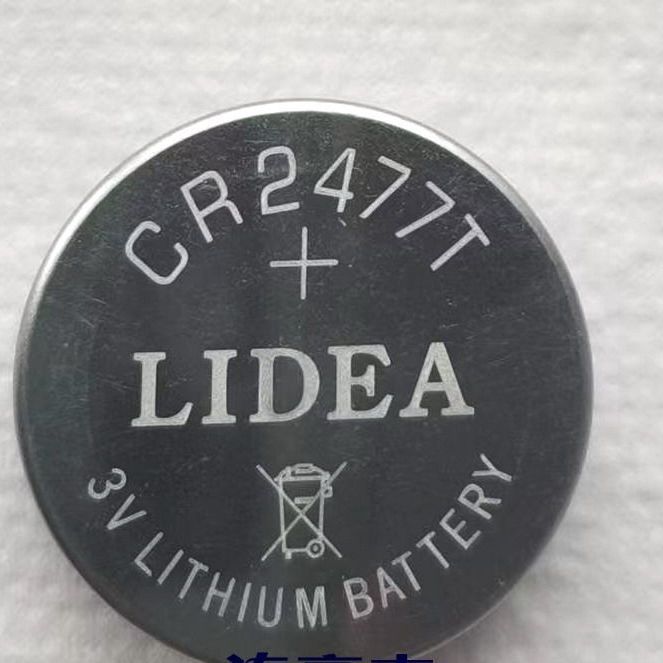 #1粒 LEIDEA CR2477T แบตเตอรี่ลิเธียม 3V ปั๊ม 维修1粒 IDEA CR2477T แบตเตอรี่ลิเธียม 3V 扣 维修@