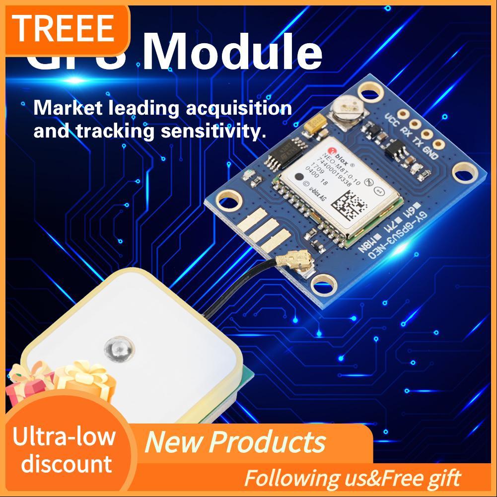 treee NEO M8T โมดูล GPS GLONASS เสาอากาศ GNSS พร้อมความไวชั้นนำของตลาดความแม่นยำสูงสุดสำหรับการสำรวจ