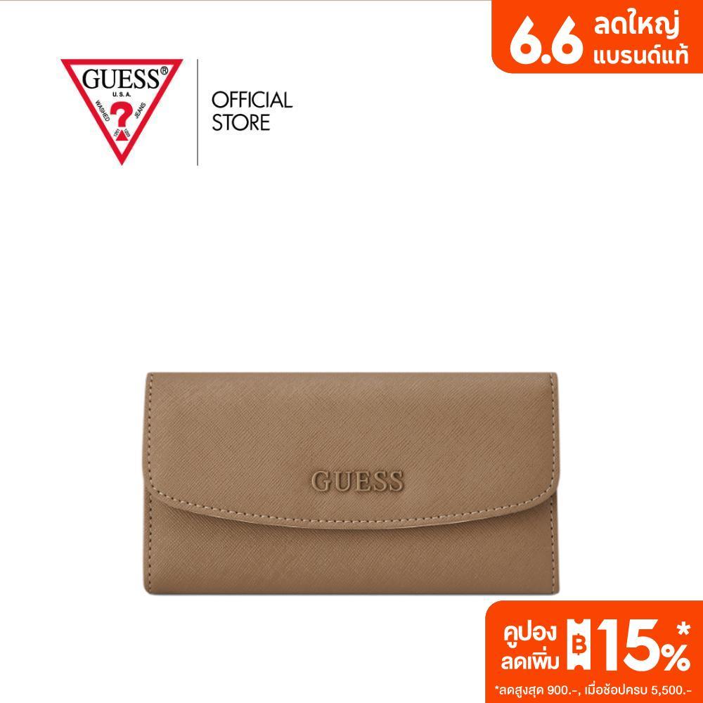 กระเป๋า Guess รุ่น S3113151 REMY SLG SLIM CLUTCH สีน้ำตาล