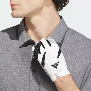 adidas กอล์ฟ ถุงมือ STICKYFIT 26 ผู้ชาย สีขาว KF9388
