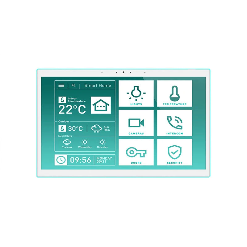 แท็บเล็ตควบคุมบ้านอัจฉริยะ 15.6 นิ้ว Android 13 POE Wall Mount thumbnail 4