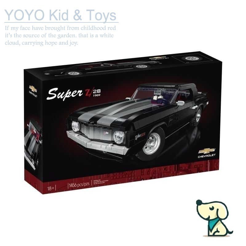 YoYo Hobby HY6 เข้ากันได้กับ Creator Expert/Chevrolet Camaro Z/28 1969/10304/71006 EF8M
