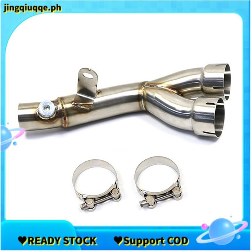 สําหรับ R6 YZF R6 2006-2020 ท่อไอเสีย Y กลางท่อ Link YZF-R6 รถจักรยานยนต์ Link ไอเสียระบบท่อ