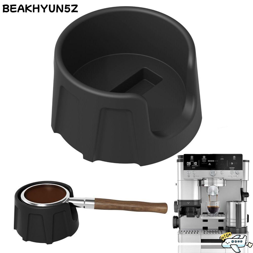 BEAKHYUN5Z ที่วางแทมเปอร์กาแฟ, ฐานกดกาแฟที่ปรับปรุงได้ทนความร้อน, ซิลิโคนกันลื่น Espresso Tamping Station ชงกาแฟ