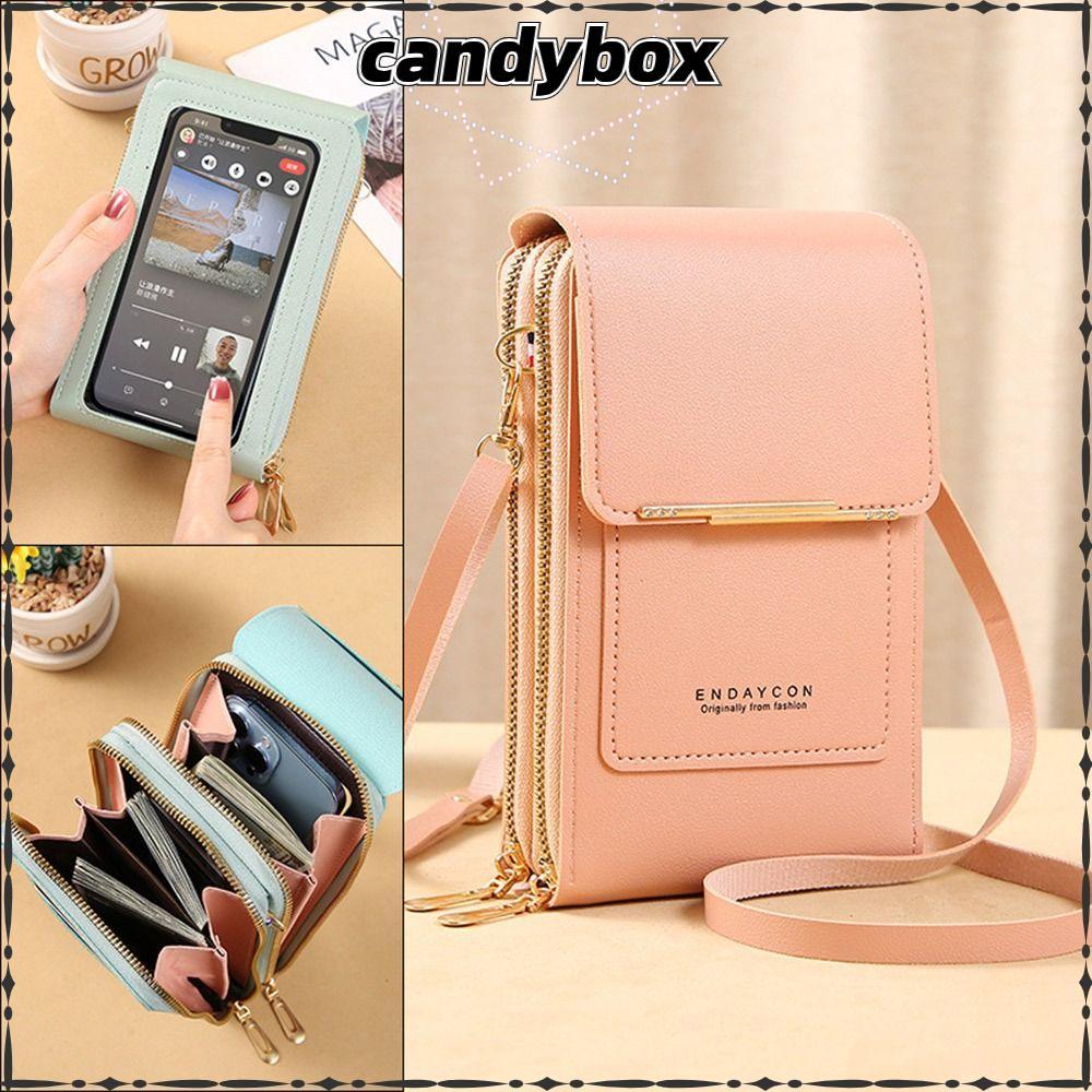 CANDYBOX RFID กระเป๋ากันขโมยกระเป๋าเดินทาง RFID กระเป๋าสะพายข้างผู้หญิง