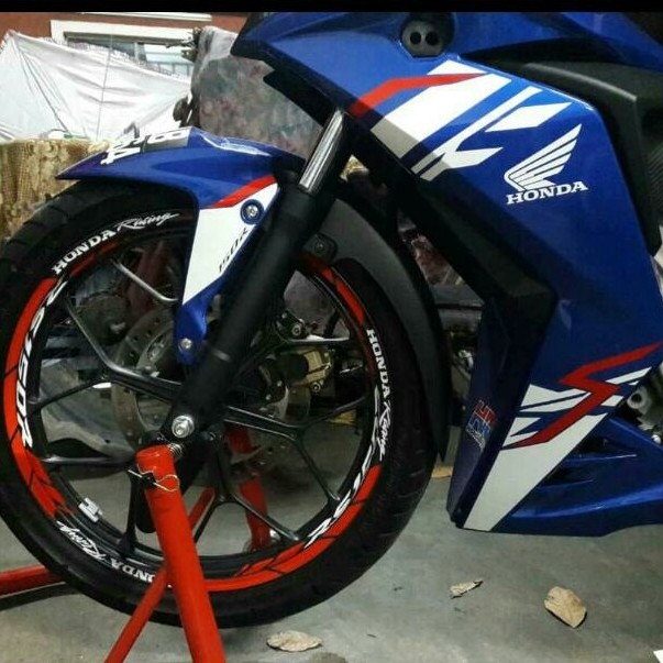 ขอบเข้า rs150 ดีไซน์ honda racing ( Bluefire Studio )