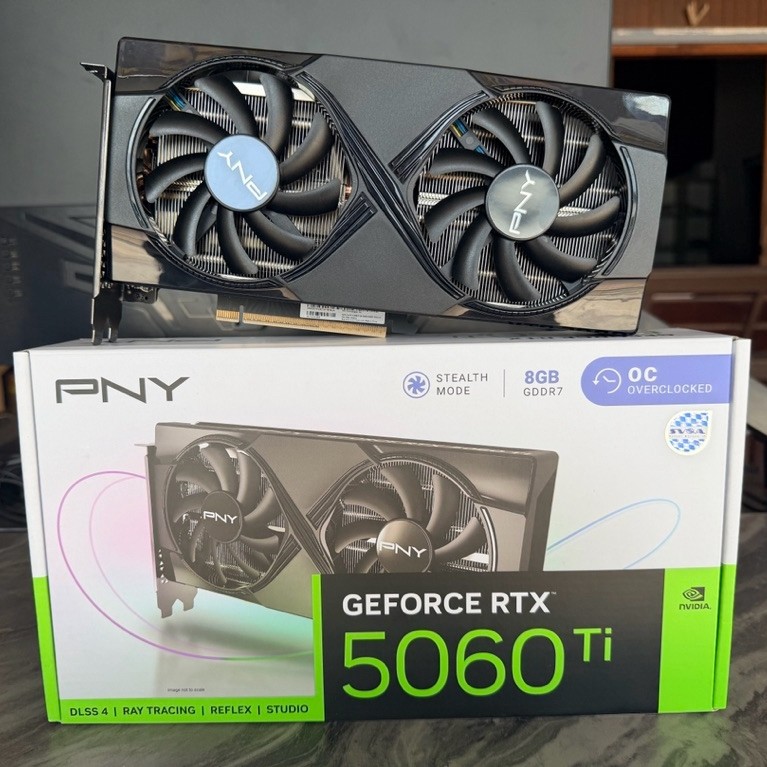 PNY GEFORCE RTX5060 TI 8GB OVERCLOCKED DUAL FAN มือสอง