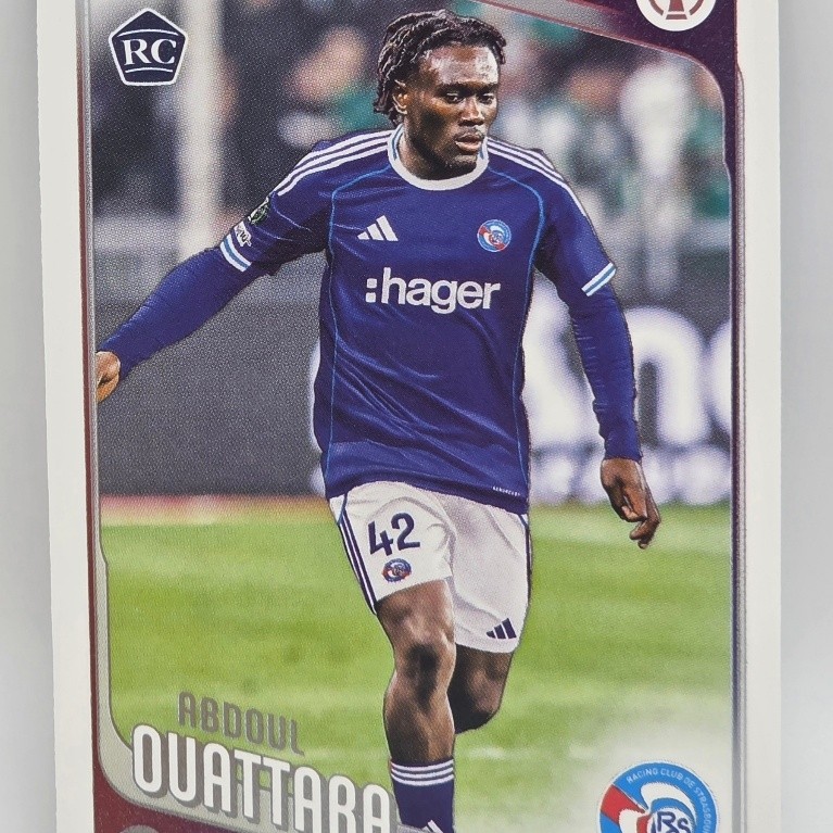 [RC] Abdoul Ouattara (topps) การ์ดฟุตบอล ของแท้100% ภาพถ่ายจากสินค้าจริง