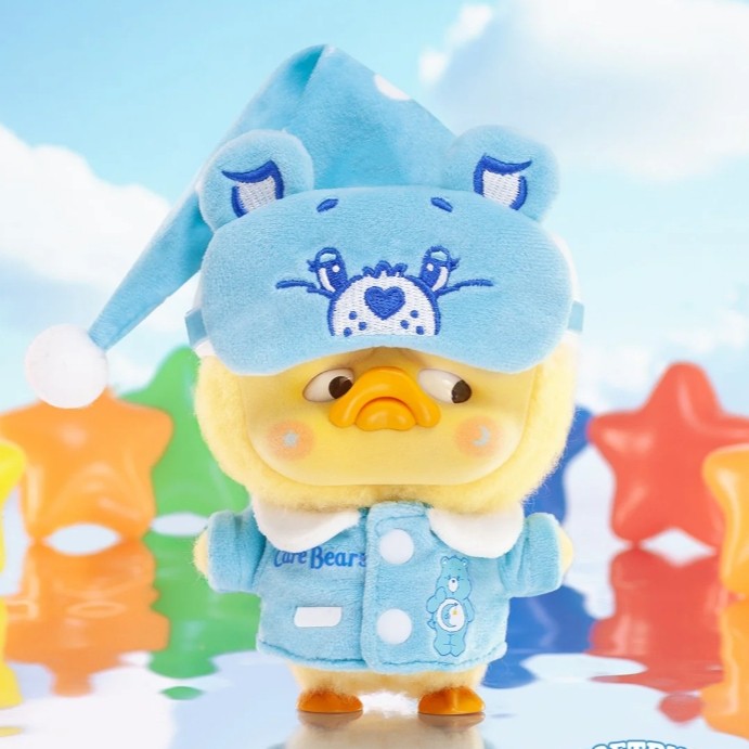 Care Bears x Upset Duck V5 Be Rainbow Duck พวงกุญแจตุ๊กตา BB |