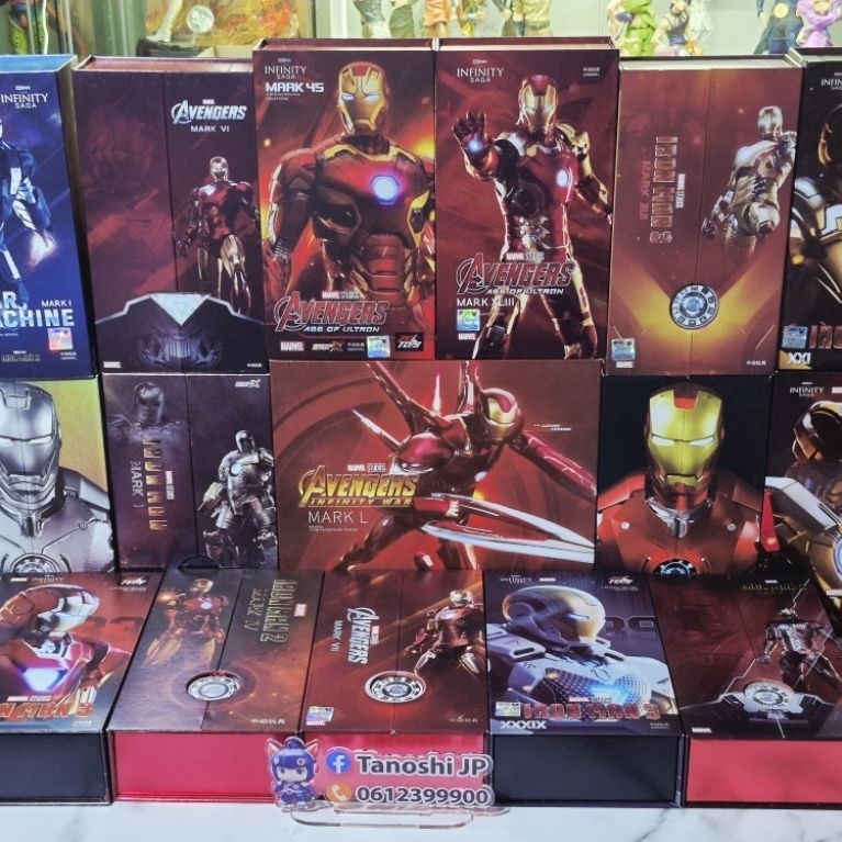 ขายเหมา 22 รายการ Iron Man Zd Toy LC มือ2 แท้