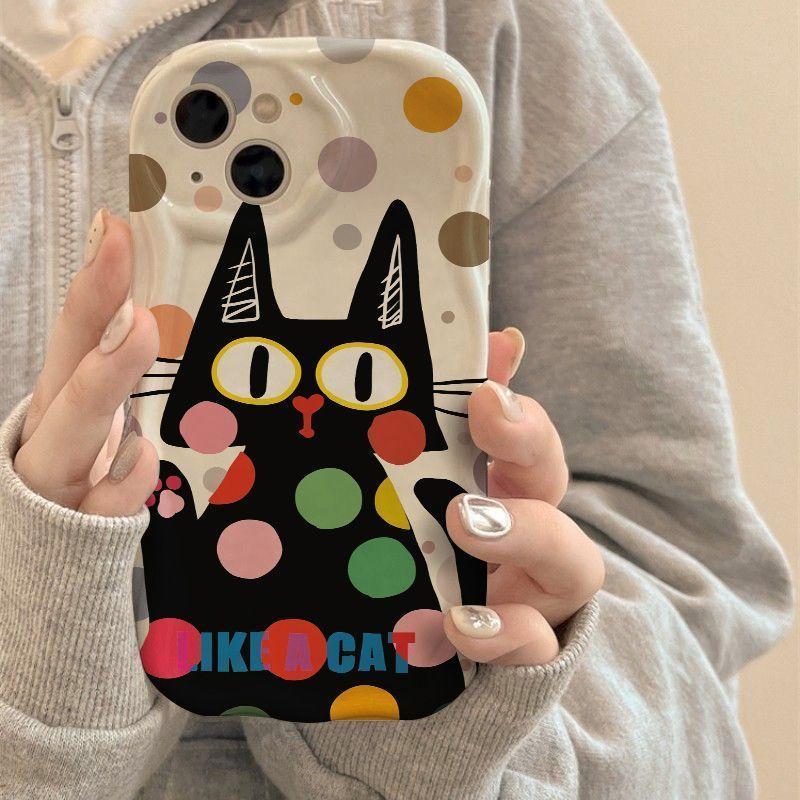 เคสแมวสีดําน่ารัก Honor X7D X8D X6D X5C X9D 500Smart 600Lite X6C X8C X6b X8b X7b X9b X5b 400 X7a X7C