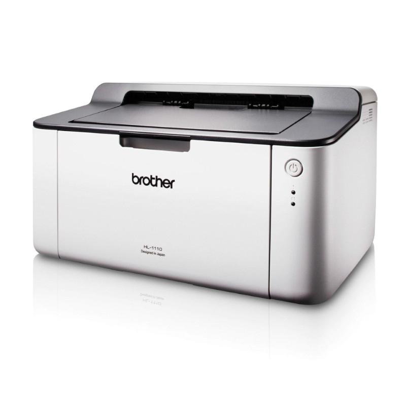 BROTHER เครื่องพิมพ์เลเซอร์ ขาวดำ รุ่น HL-1110 สีขาว