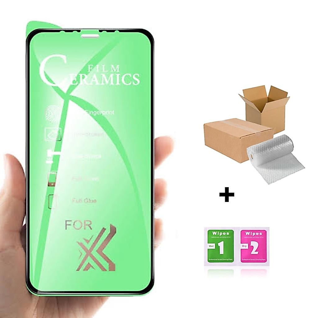(รับประกันการคล้ายกันใหม่) กระจกนิรภัยเซรามิค FILM Fiber สําหรับ OPPO ใหม่ A17/A16K/A16/A17/A16E/A77