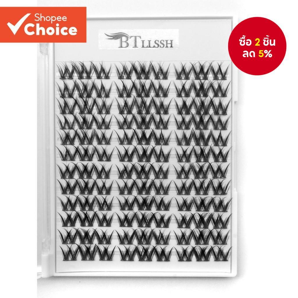ขนตาปลอม 14 มม.คลัสเตอร์เดี่ยว – 12 แถวหนาแบ่งส่วนเริ่มต้นธรรมชาติ DIY Lash, จําลองสูงชุด Falsies