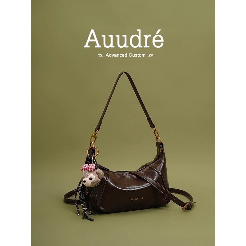Auudré กระเป๋าสะพายไหล่ สไตล์ใหม่ 2026 กระเป๋าคาดอก สำหรับผู้หญิง ใช้ไปทำงาน