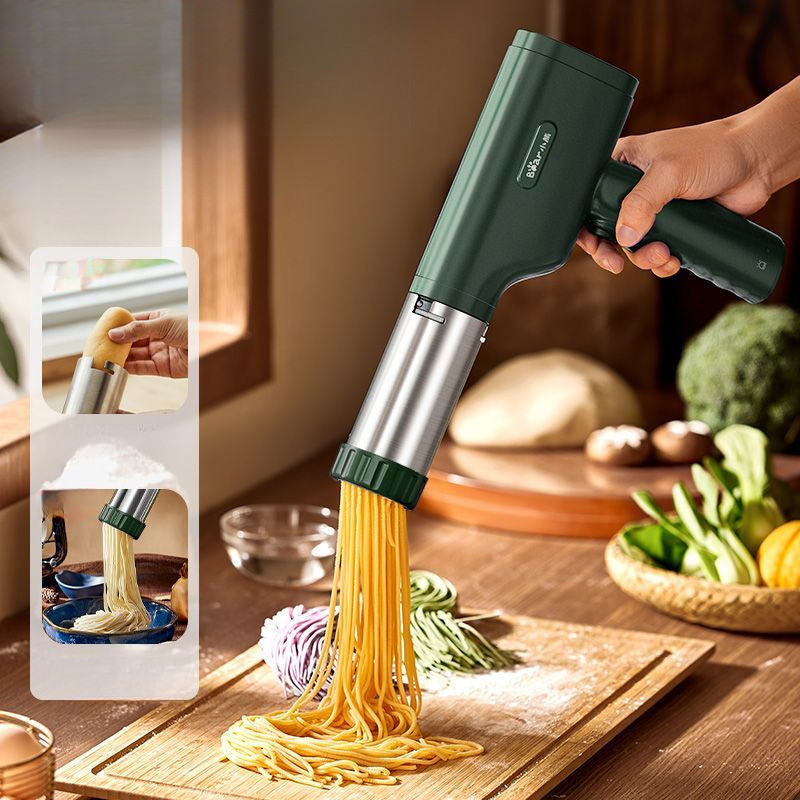 เครื่องทำบะหมี่แบรนด์ Bear สำหรับใช้ในบ้าน, เครื่องกดบะหมี่แบบอัตโนมัติเต็มรูปแบบ, เครื่องทำบะหมี่ไฟ