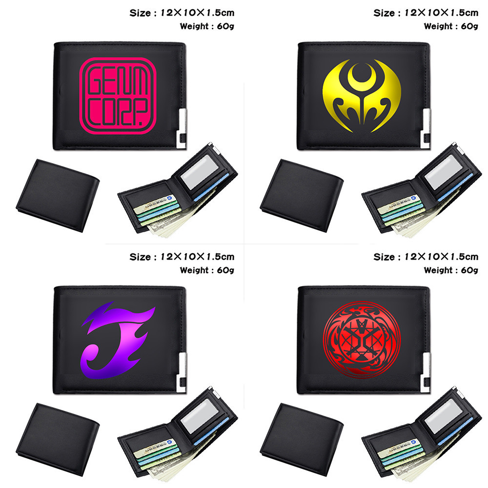 Masked Kamen Rider Zi-O Ryuki Build Kiva Half Fold Wallet Mens and Womens Short Wallet Card Bag Zero