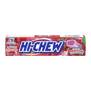 ไฮ-ชิว ลูกอมเคี้ยวหนึบสตรอเบอร์รี่ Hi-Chew Chewy Strawberry Candy 57g.