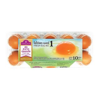 ท๊อปแวลู ไข่ไก่เบอร์1 TV Eggs No.1 10Egg