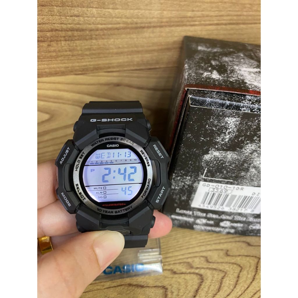ปรับให้เข้ากับนาฬิกาสปอร์ต g-shock GD-010 GD-010-1 WATCH / GD-010-1 สายนาฬิกาเรซิน K378